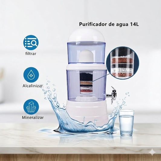 Filtro de agua potable 1.5 litros